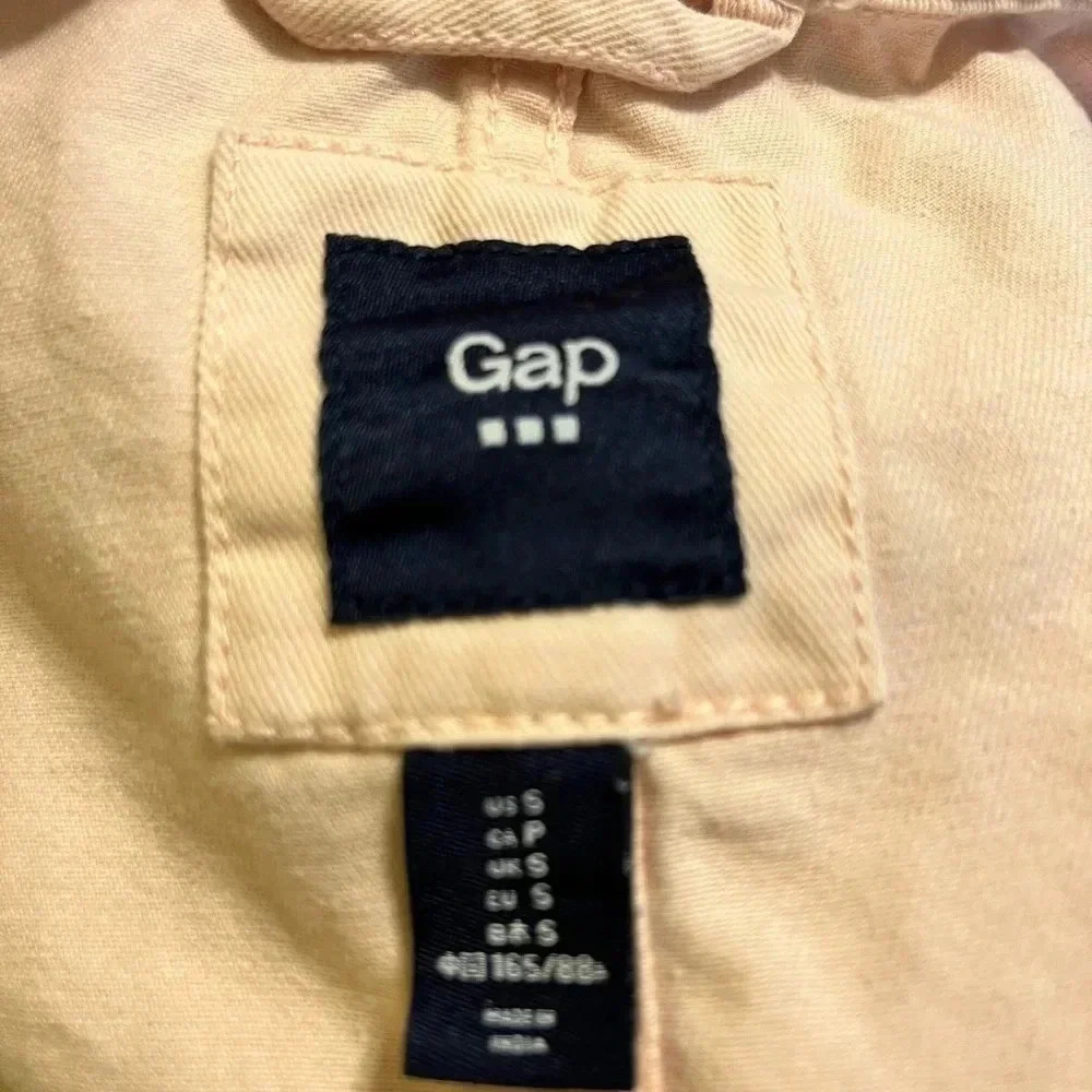 Gap Women’s Pink Denim Utility Jacket Size Small - Picture 3 of 3